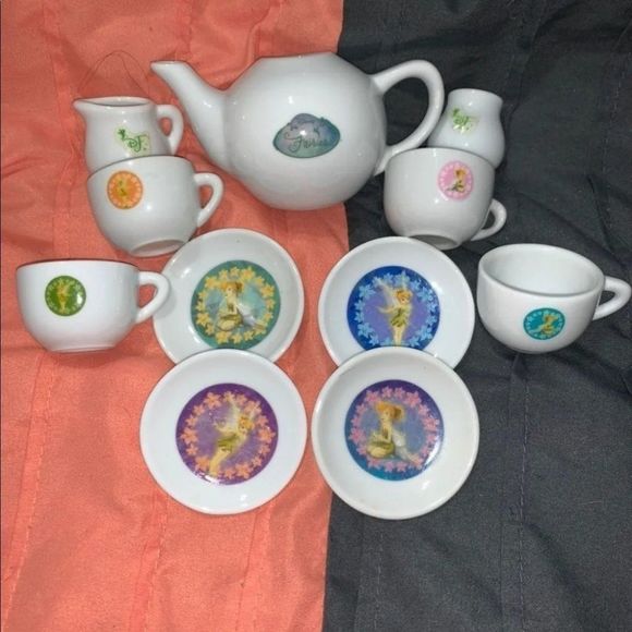 Disney Toys Disney Fairy Porcelain Tea Set 1 Pieces Poshmark
